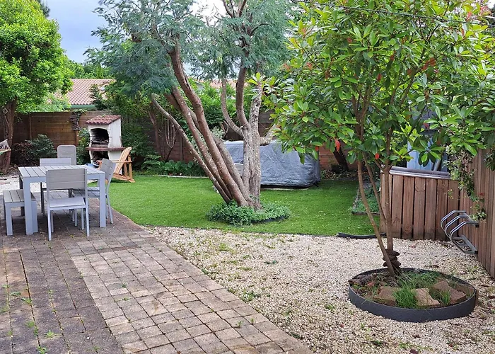 Maison De Avec Jacuzzi Proche Du De - Fr-1-831-12 * Biscarrosse